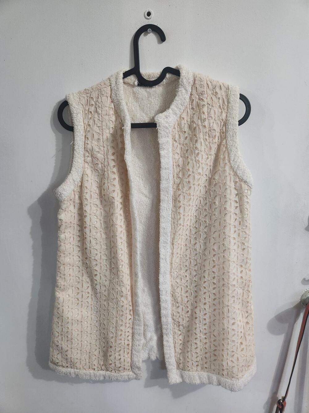 Carolyn Schnurer vintage warm vest S/M